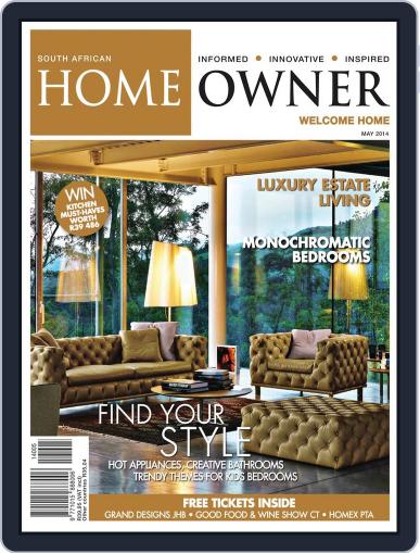 South African Home Owner April 23rd, 2014 Digital Back Issue Cover