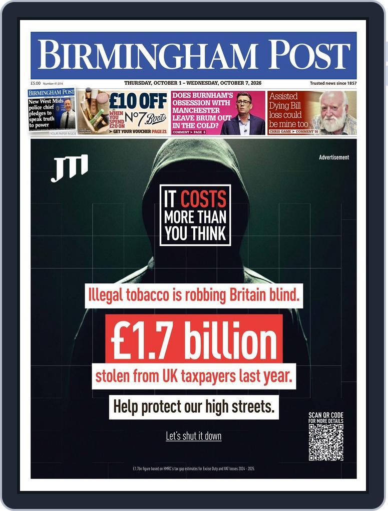 Birmingham Post (Digital) Subscription