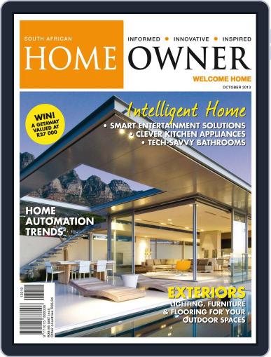 South African Home Owner September 24th, 2013 Digital Back Issue Cover