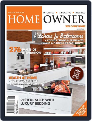 South African Home Owner July 21st, 2013 Digital Back Issue Cover