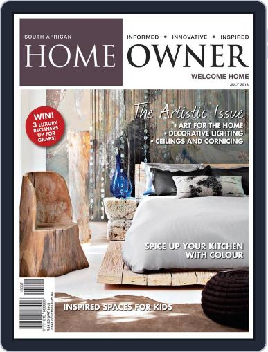 South African Home Owner June 23rd, 2013 Digital Back Issue Cover