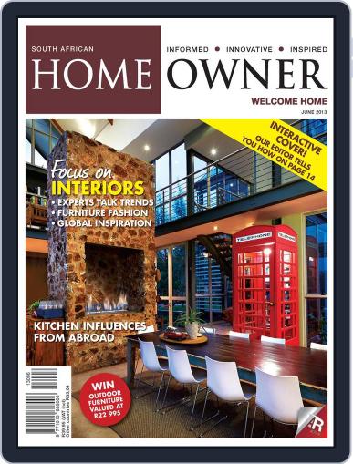 South African Home Owner May 19th, 2013 Digital Back Issue Cover