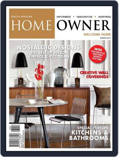 South African Home Owner February 17th, 2013 Digital Back Issue Cover