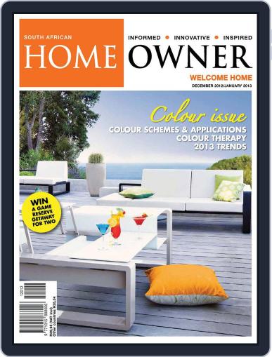 South African Home Owner November 25th, 2012 Digital Back Issue Cover