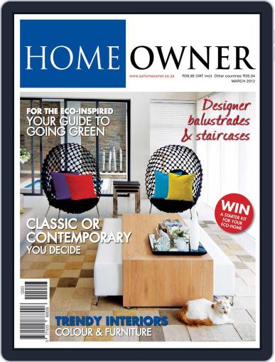 South African Home Owner February 26th, 2012 Digital Back Issue Cover