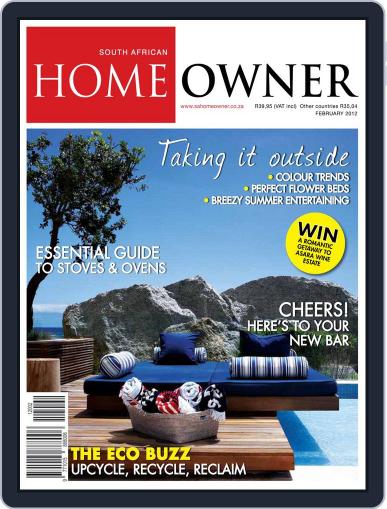 South African Home Owner January 23rd, 2012 Digital Back Issue Cover