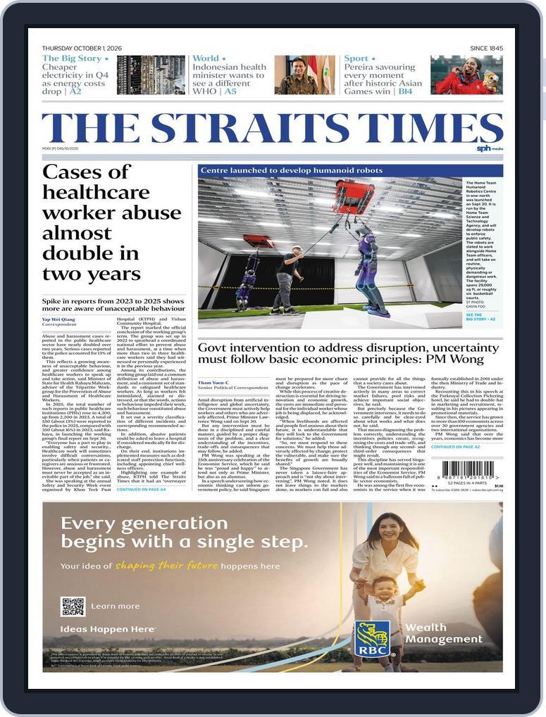 The Straits Times (Digital) Subscription