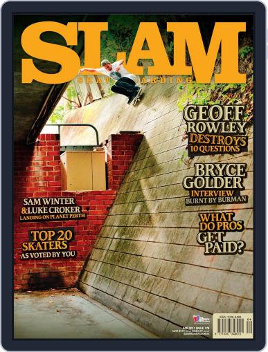 Slam Skateboarding March 17th, 2011 Digital Back Issue Cover