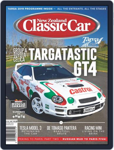 NZ Classic Car November 1st, 2019 Digital Back Issue Cover