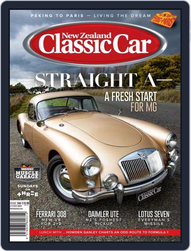 NZ Classic Car October 1st, 2019 Digital Back Issue Cover