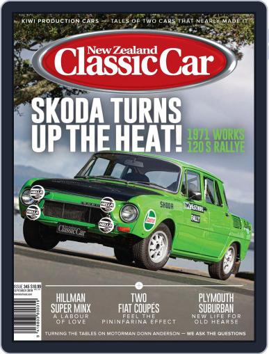 NZ Classic Car September 1st, 2019 Digital Back Issue Cover