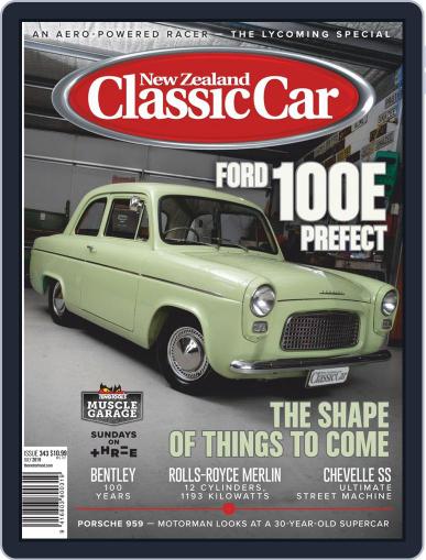 NZ Classic Car July 1st, 2019 Digital Back Issue Cover