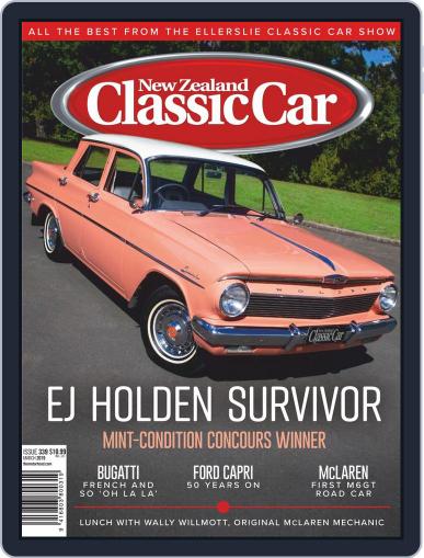 NZ Classic Car March 1st, 2019 Digital Back Issue Cover