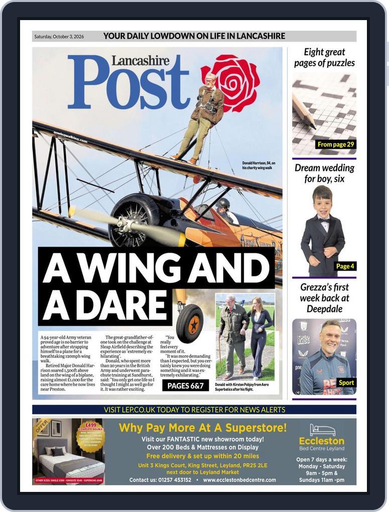 Lancashire Evening Post (Digital) Subscription