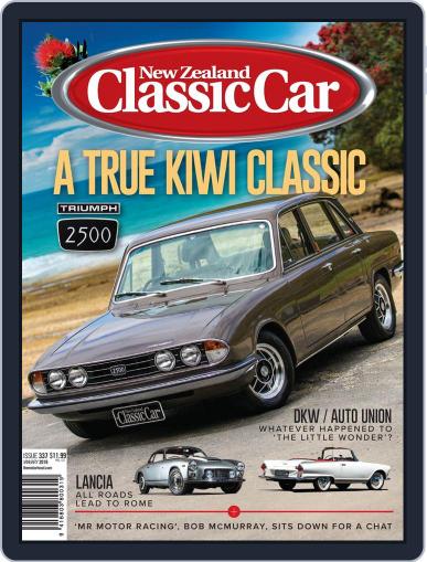 NZ Classic Car January 1st, 2019 Digital Back Issue Cover
