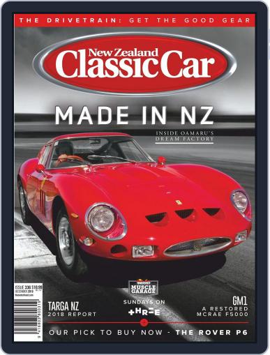 NZ Classic Car December 1st, 2018 Digital Back Issue Cover