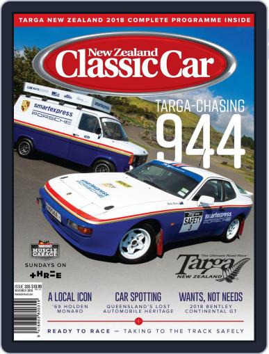 NZ Classic Car November 1st, 2018 Digital Back Issue Cover