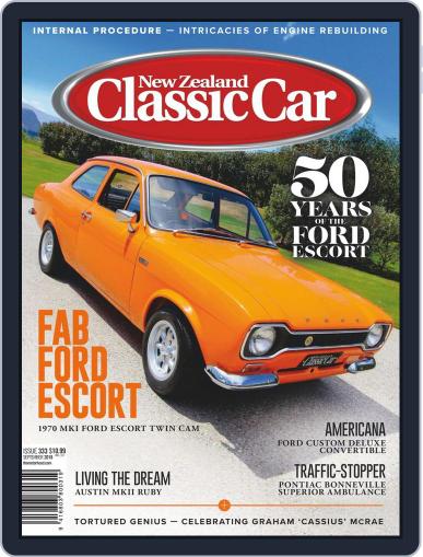 NZ Classic Car September 1st, 2018 Digital Back Issue Cover