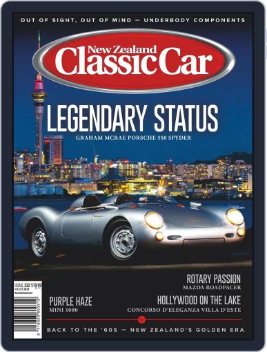 NZ Classic Car August 1st, 2018 Digital Back Issue Cover