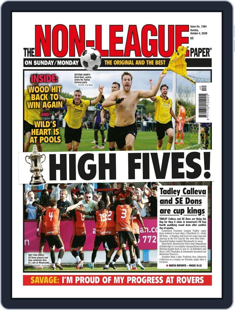 The Non-league Football Paper (Digital) Subscription