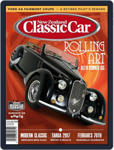 NZ Classic Car December 1st, 2017 Digital Back Issue Cover