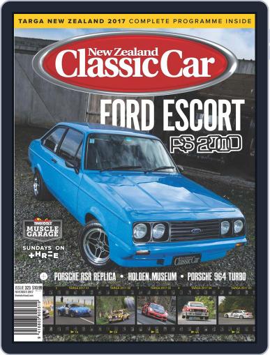 NZ Classic Car November 1st, 2017 Digital Back Issue Cover