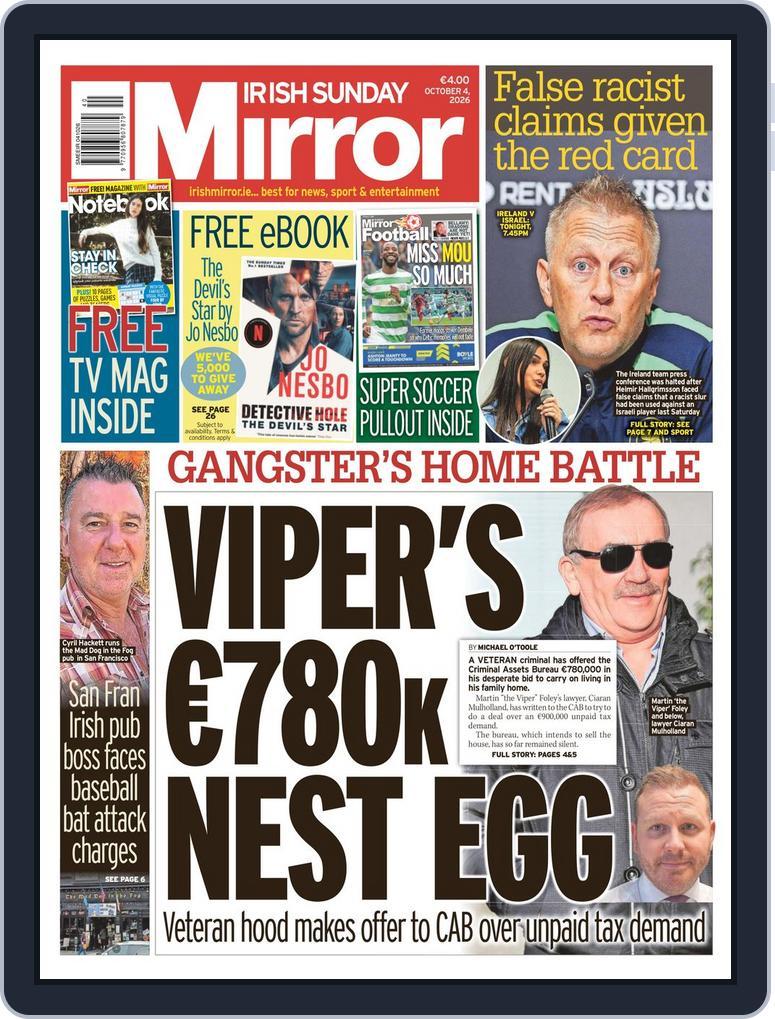 Irish Sunday Mirror (Digital) Subscription