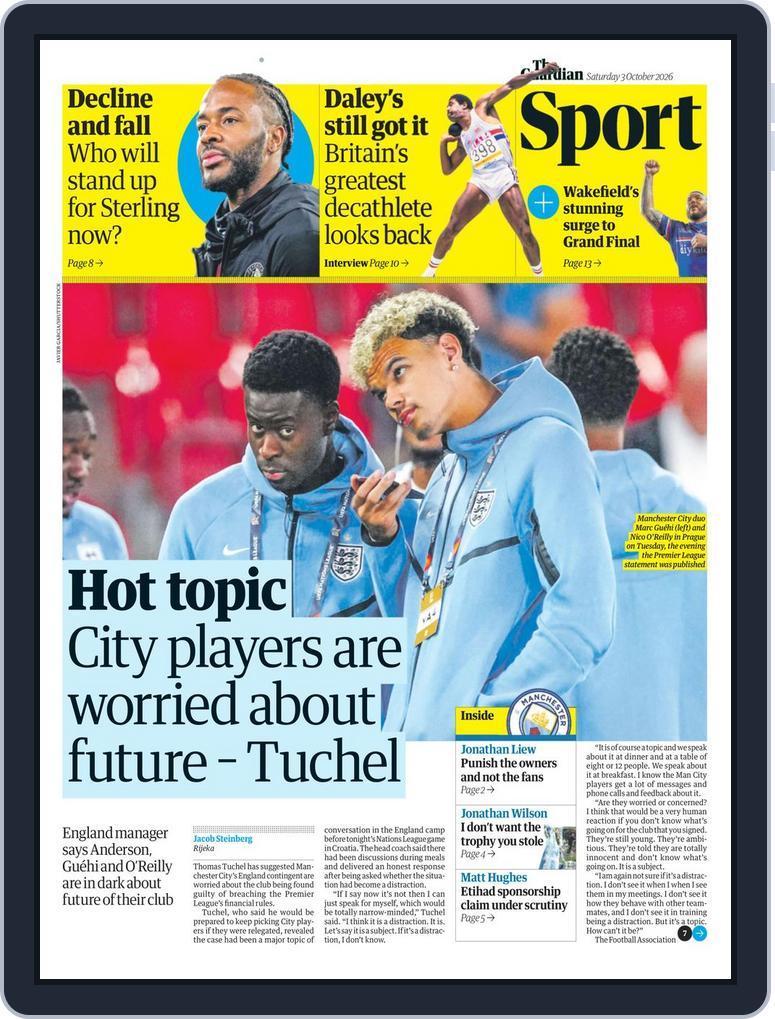 Guardian - Sport (Digital) Subscription