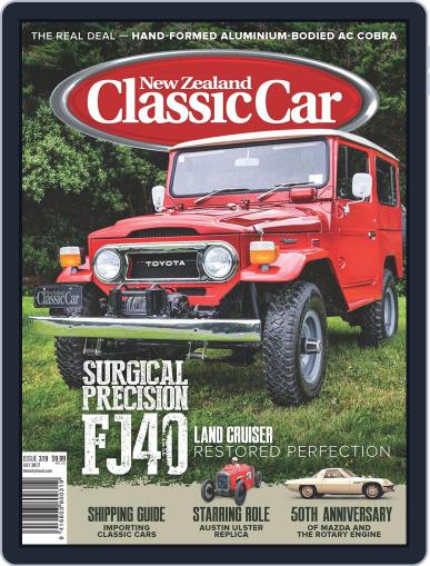 NZ Classic Car July 1st, 2017 Digital Back Issue Cover
