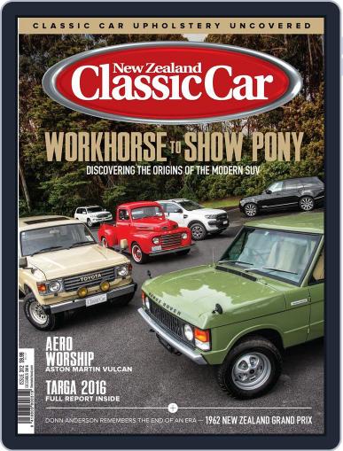 NZ Classic Car December 1st, 2016 Digital Back Issue Cover