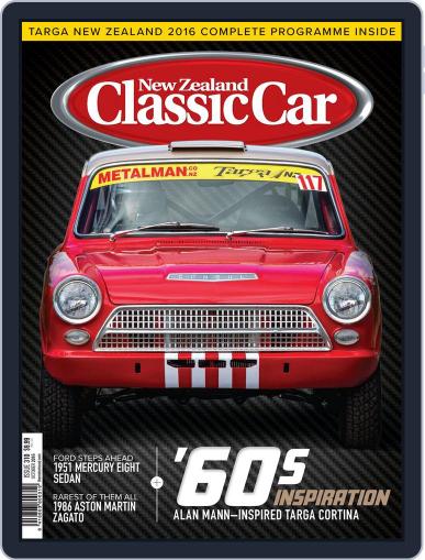 NZ Classic Car October 1st, 2016 Digital Back Issue Cover
