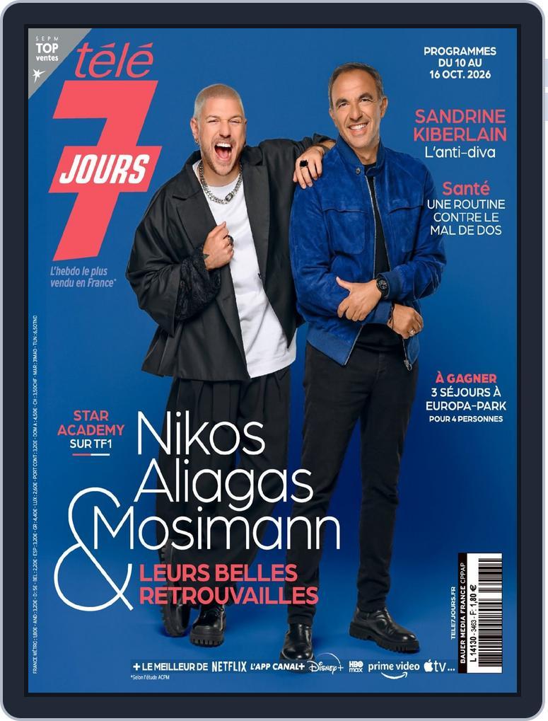 Télé 7 Jours (Digital) Subscription                    October 5th, 2026 Issue