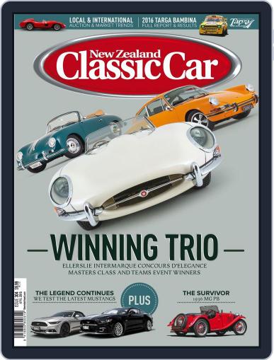 NZ Classic Car March 18th, 2016 Digital Back Issue Cover