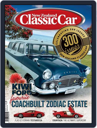 NZ Classic Car December 10th, 2015 Digital Back Issue Cover
