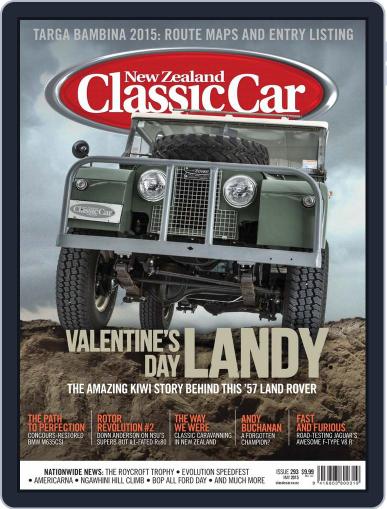 NZ Classic Car April 16th, 2015 Digital Back Issue Cover