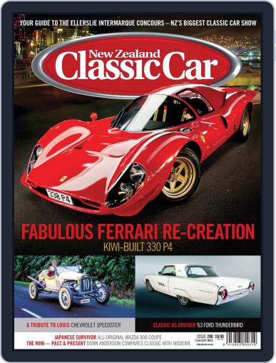 NZ Classic Car January 25th, 2015 Digital Back Issue Cover