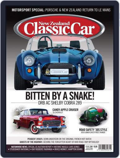 NZ Classic Car July 17th, 2014 Digital Back Issue Cover