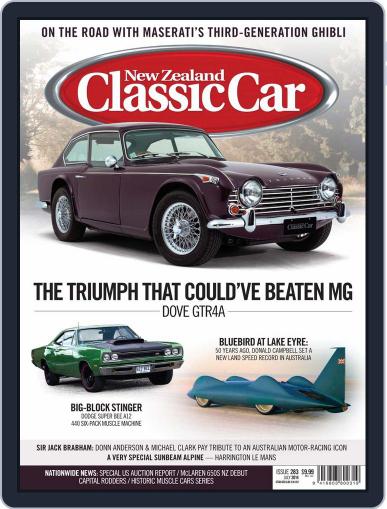 NZ Classic Car June 19th, 2014 Digital Back Issue Cover