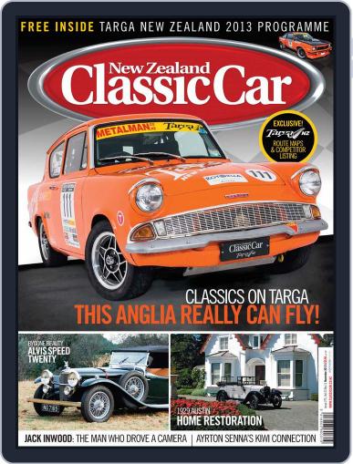 NZ Classic Car October 13th, 2013 Digital Back Issue Cover