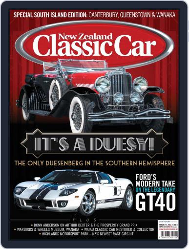 NZ Classic Car August 18th, 2013 Digital Back Issue Cover