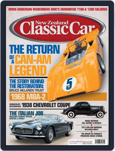 NZ Classic Car May 26th, 2013 Digital Back Issue Cover