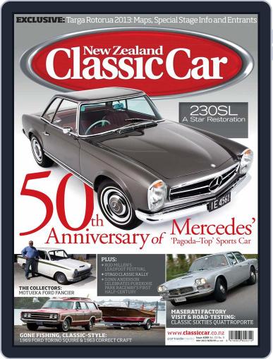 NZ Classic Car April 30th, 2013 Digital Back Issue Cover