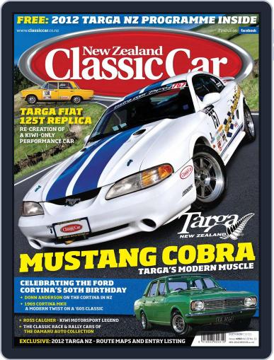 NZ Classic Car October 12th, 2012 Digital Back Issue Cover