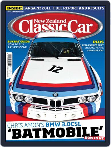 NZ Classic Car November 13th, 2011 Digital Back Issue Cover