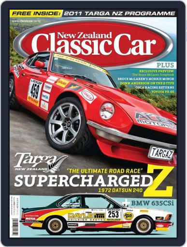 NZ Classic Car October 16th, 2011 Digital Back Issue Cover