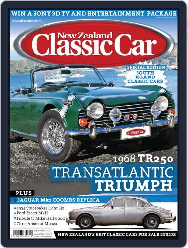 NZ Classic Car August 21st, 2011 Digital Back Issue Cover