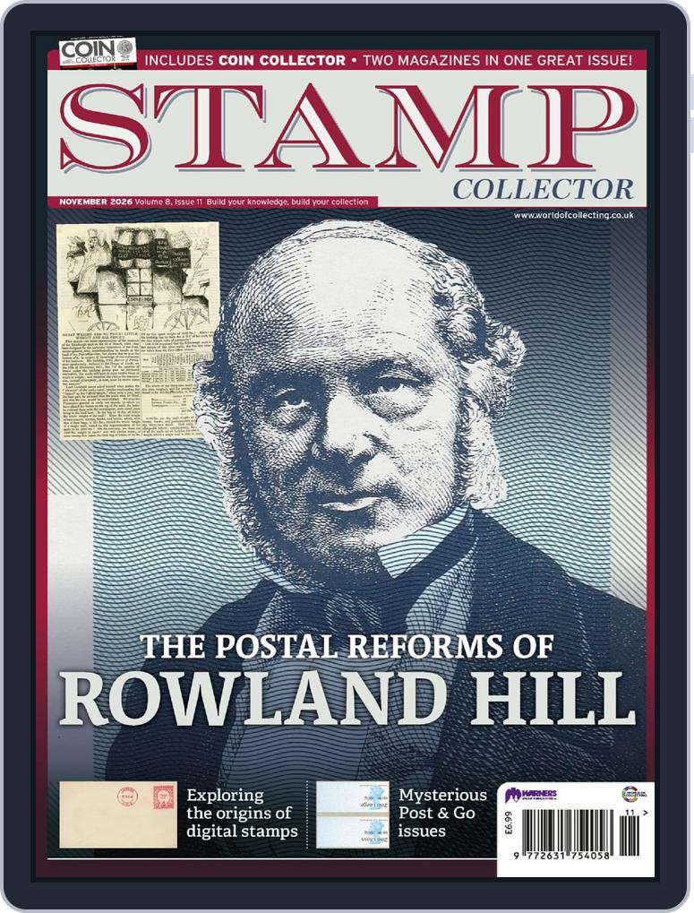 Stamp Collector (Digital) Subscription                    November 1st, 2026 Issue