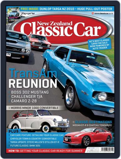 NZ Classic Car September 19th, 2010 Digital Back Issue Cover