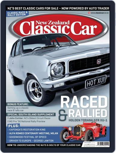 NZ Classic Car August 22nd, 2010 Digital Back Issue Cover