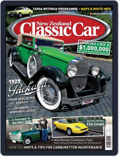 NZ Classic Car May 30th, 2010 Digital Back Issue Cover